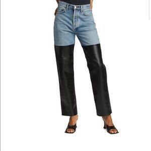 Agolde jeans, pieced 90’s pinch waist